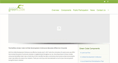Desktop Screenshot of buffalogreencode.com